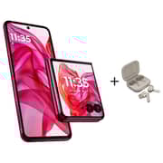 Motorola Razr 50 Ultra 512GB 12GB Hot Pink 5G Smartphone + Moto Buds Plus