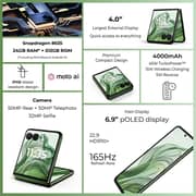 Motorola Razr 50 Ultra 512GB Spring Green 5G Smartphone + Moto Buds Plus - Pre-order