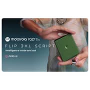 Motorola Razr 50 Ultra 512GB Spring Green 5G Smartphone + Moto Buds Plus - Pre-order