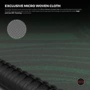 Cybeart Licensed Slytherin Rapid Mousepad XXL Black/Green