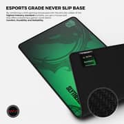 Cybeart Licensed Slytherin Rapid Mousepad XXL Black/Green