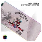 Cybeart Licensed Harley Quinn Aurora Mousepad XXL