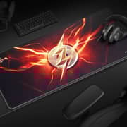 Cybeart Licensed Flash Rapid Mousepad XXL Red/Black