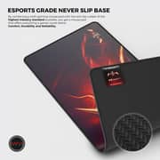 Cybeart Licensed Flash Rapid Mousepad XXL Red/Black