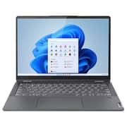 Lenovo IdeaPad Flex 5 14IAU7 2-in-1 Convertible (2024) Laptop - 12th Gen / Intel Core i5-1235U / 14inch WUXGA / 1TB SSD / 16GB RAM / Shared Intel Iris Xe Graphics / Windows 11 Home / English & Arabic Keyboard / Grey / Middle East Version-[82R700N3AX]