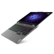 Lenovo LOQ 15IAX9 Gaming (2024) Laptop - 12th Gen / Intel Core i5-12450HX / 15.6inch FHD / 512GB SSD / 16GB RAM / 6GB NVIDIA GeForce RTX 3050 Graphics / Windows 11 Home / English & Arabic Keyboard / Luna Grey / Middle East Version - [83GS00F6AX]