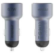 Momax Move Dual Port Car Charger Space Grey