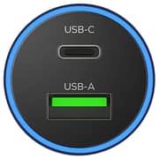 Momax Move Dual Port Car Charger Space Grey