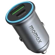 Momax Move Dual Port Car Charger Grey