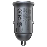 Momax Move Dual Port Car Charger Grey