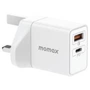 Momax Oneplug 2-Port Wall Charger White
