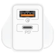 Momax Oneplug 2-Port Wall Charger White