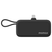 Momax 3-in-1 Power Bank With USB-C Plug 5000mAh Black IP130D