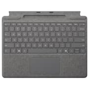 Microsoft Surface Pro Keyboard With Slim Pen Storage Platinum