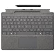 Microsoft Surface Pro Keyboard With Slim Pen Arabic Platinum