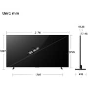 TCL 98C855 QD-Mini LED 4K Google Television 98inch (2024 Model)