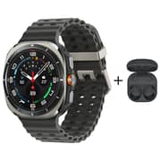 Samsung Galaxy Watch Ultra (LTE, 44mm) Titanium Silver + Buds 2 Pro - Pre-order