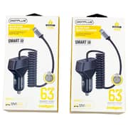 Digitplus Dual Port Car Charger Black