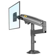 NB Full Motion Monitor Desk Mount Stand Grey