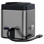 Wiwu Cube Hub 9-in-1 Docking Station With Wireless Charger