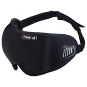 Travelmall 1 Pc 3D Breathable Nursing Sleep Mask Black
