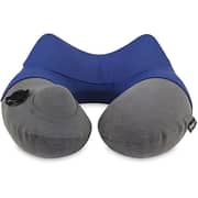 Travelmall 1 Pc 3D Inflatable Neck Pillow Blue