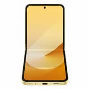هاتف سامسونج جالكسي Z Flip 6 الذكي ،(سعة 256 جيجابايت - رام 12 جيجابايت)، يدعم شبكة 5G، لون أصفر - إصدار الشرق الأوسط