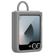 Samsung Silicone Case With Ring Gray Galaxy Z Flip 6