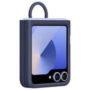 Samsung Silicone Case With Ring Dark Blue Galaxy Z Flip 6