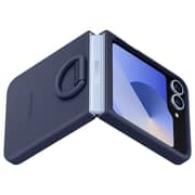 Samsung Silicone Case With Ring Dark Blue Galaxy Z Flip 6
