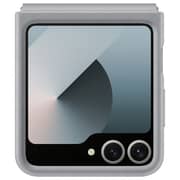 Samsung Flap Vegan Leather Case Gray Galaxy Z Flip 6