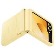 Samsung Flap Vegan Leather Case Yellow Galaxy Z Flip 6
