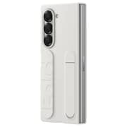 Samsung Silicone Grip Case With Stand White Galaxy Z Fold 6