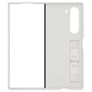 Samsung Silicone Grip Case With Stand White Galaxy Z Fold 6