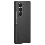 Samsung Vegan Leather Case Gray Galaxy Z Fold 6