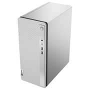 Lenovo IdeaCentre Tower 14IRR9 (2024) Desktop - 14th Gen / Intel Core i7-14700 / 512GB SSD / 16GB RAM / Shared Intel UHD Graphics 770 / Windows 11 Home / Cloud Grey / Middle East Version - [90X2001DAX]