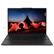 Lenovo ThinkPad T16 Gen 3 (2023) Laptop - 1st Series / Intel Core Ultra 7-155U / 16inch WUXGA / 512GB SSD / 32GB RAM / Shared Intel Graphics / Windows 11 Pro / English & Arabic Keyboard / Black / 3 Years Warranty - [21MN000DGR]