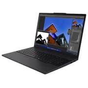 Lenovo ThinkPad T16 Gen 3 (2023) Laptop - 1st Series / Intel Core Ultra 7-155U / 16inch WUXGA / 512GB SSD / 32GB RAM / Shared Intel Graphics / Windows 11 Pro / English & Arabic Keyboard / Black / 3 Years Warranty - [21MN000DGR]