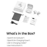 Shokz T511 OpenFit Air True Wireless Earbuds White