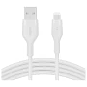 Belkin Flex USB-A Cable With Lightening Connector 1m White