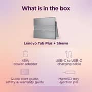 Lenovo Tab Plus TB351FU Tablet - WiFi 256GB 8GB 11.5inch Luna Grey - ZADX0108AE
