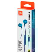 JBL Tune 305C Wired Mic In Ear Headphones - Blue
