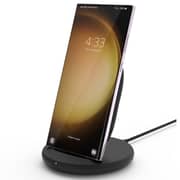 Belkin BoostCharge Wireless Charging Stand Black + QC 3.0 24W Wall Charger