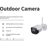 LifeSmart LS259 Outdoor Camera 1080P With Sound-Light Alarm to Actively Guard Your House 24/7