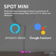 LifeSmart SPOT Mini Universal IR Remote Controller - An IR Remote Controller to Simplify your Life by Interacting with all LifeSmart Smart Home System / Controls TVs / Air Conditioners and Fans