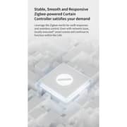 Aqara Curtain Track with Motor (Grey) - Smart Motorized Curtain System, Remote Control, Smartphone App, Timer Automations, Temperature-Based Control, Easy Installation