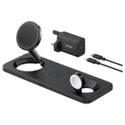 Anker MagSafe Foldable 3-in-1 Charger Bundle Black