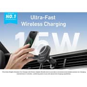 Anker MagGo Wireless Car Mount Charger Black
