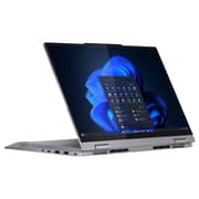 Lenovo ThinkBook 14 G4 IML 2-in-1 Convertible (2024) AI PC - 1st Series / Intel Core Ultra 7-155U / 14inch WUXGA / 512GB SSD / 16GB RAM / Shared Intel Graphics / Windows 11 Pro / English & Arabic Keyboard / Luna Grey / Middle East Version - [21MX0011AX]
