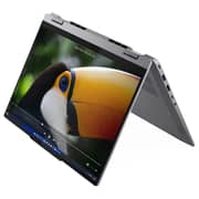 Lenovo ThinkBook 14 G4 IML 2-in-1 Convertible (2024) AI PC - 1st Series / Intel Core Ultra 7-155U / 14inch WUXGA / 512GB SSD / 16GB RAM / Shared Intel Graphics / Windows 11 Pro / English & Arabic Keyboard / Luna Grey / Middle East Version - [21MX0011AX]